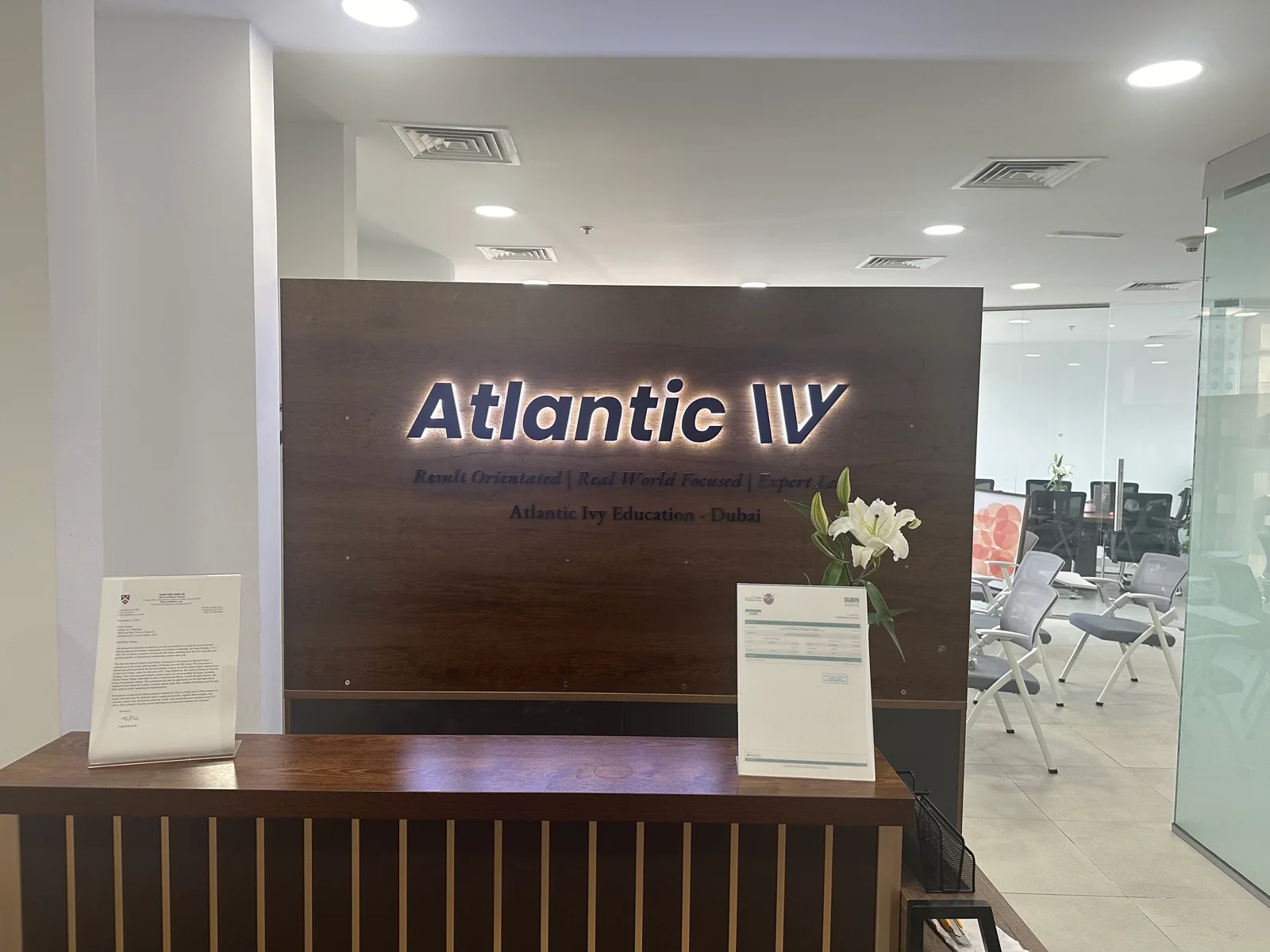 The Atlantic Ivy teaching office
