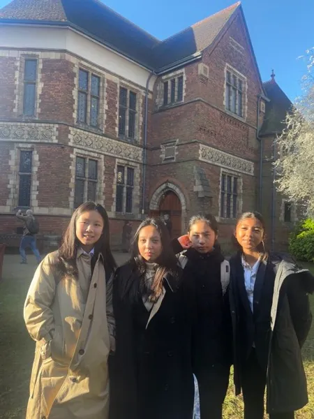 Dubai debate students competing at Oxford Schools Finals